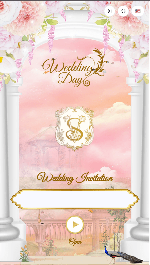Template T03 – invitation template preview 1 of 3